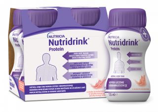 NUTRICIA Nutridrink Protein ar persiku un mango garšu 125 ml, 4 gab.