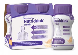 NUTRICIA Nutridrink Protein ar vaniļas garšu 125 ml, 4 gab.