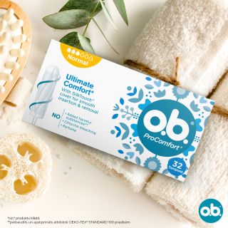 O.B. Ultimate Comfort Normal tamponi, 32 gab.