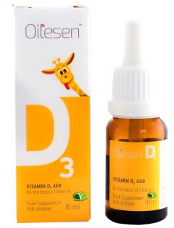 OILESEN Vitamīns D3 400 eļļa, 10 ml