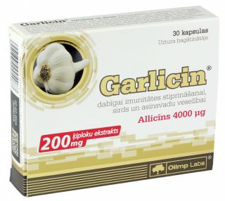 OLIMP LABS Garlicin kapsulas, 30 gab.