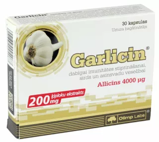 OLIMP LABS Garlicin kapsulas, 30 gab.
