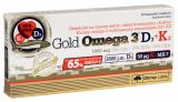 OLIMP LABS Gold Omega-3 D3+K2 kapsulas, 30 gab.