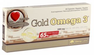 OLIMP LABS Gold Omega 3 kapsulas, 60 gab.