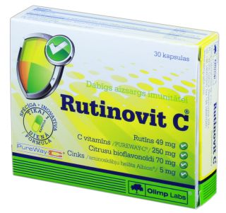 OLIMP LABS Rutinovit C kapsulas, 30 gab.