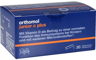 ORTHOMOL Junior C Plus paciņas, 30 gab.