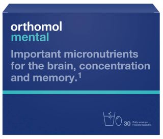 ORTHOMOL Mental pulveris + kapsulas, 30 gab.