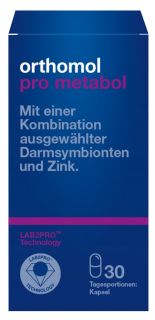 ORTHOMOL Pro Metabol kapsulas, 30 gab.