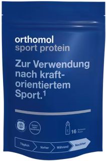 ORTHOMOL Sport Protein (640 g) pulveris, 16 gab.