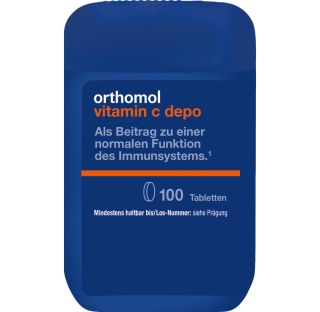 ORTHOMOL Vitamin C Depo tabletes, 100 gab.