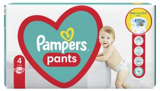 PAMPERS Maxi Pack 4 (9-15 kg) biksītes, 48 gab.