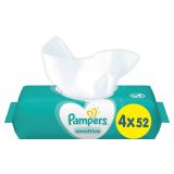 PAMPERS Sensitive mitrās salvetes, 208 gab.