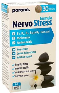 PARANE. Nervo Stress tabletes, 30 gab.