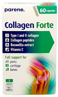 PARENE. Collagen Forte kolagēns kapsulas, 60 gab.