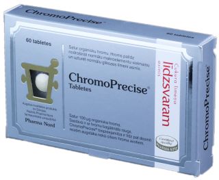 PHARMA NORD Chromo Precise tabletes, 60 gab.