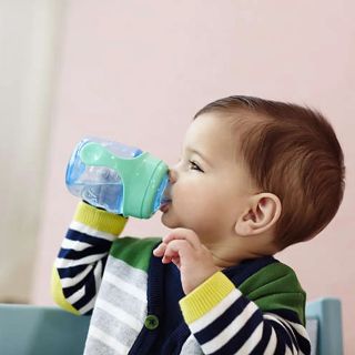 PHILIPS Avent Easy Sip 6m+, 200 ml (zaļa) krūzīte ar rokturiem, 1 gab.