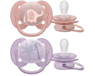 PHILIPS Avent Ultra Soft 0-6 m māneklītis, 2 gab.