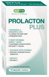 PROLACTON Plus kapsulas, 15 gab.