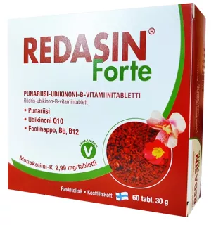 REDASIN Forte tabletes, 60 gab.