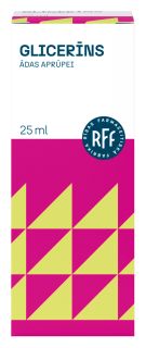 RFF Glicerīns šķidrums, 25 ml