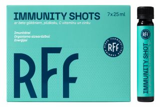 RFF Immunity Shots 25 ml pudelītes, 7 gab.