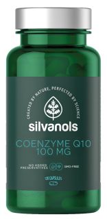 SILVANOLS Premium Coenzyme Q10 100mg kapsulas, 120 gab.