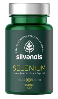 SILVANOLS Premium Selenium kapsulas, 60 gab.