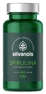 SILVANOLS Premium Spirulina kapsulas, 100 gab.