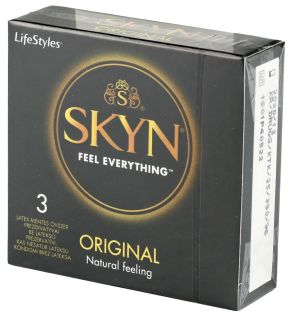 SKYN Skyn Original prezervatīvi, 3 gab.