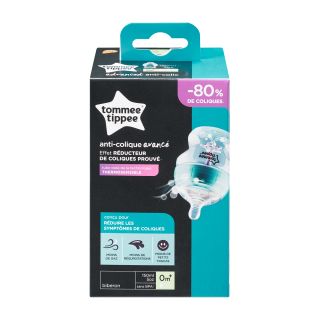 TOMMEE TIPPEE Anti-Colic 0+ pudelīte, 1 gab.