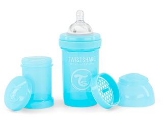 TWISTSHAKE Anti-Colic 0+ mēn. pudelīte, 180 ml