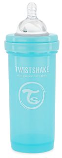 TWISTSHAKE Anti-Colic 2+ mēn. (gaiši zila) pudelīte, 260 ml