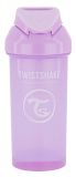 TWISTSHAKE Straw Cup 6+ mēn. (violeta) krūzīte ar salmiņu, 360 ml