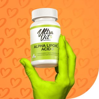 ULTRAVIT Alpha Lipoic Acid kapsulas, 90 gab.