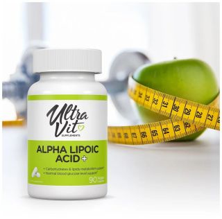 ULTRAVIT Alpha Lipoic Acid kapsulas, 90 gab.