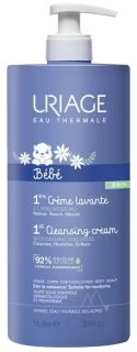 URIAGE Bebe 1st Cleansing attīrošs krēms, 1000 ml