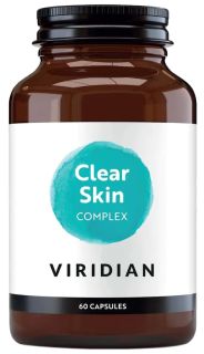 VIRIDIAN Clear Skin Complex kapsulas, 60 gab.