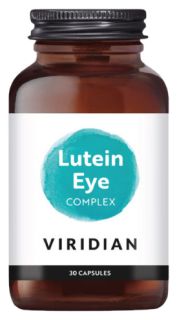 VIRIDIAN Lutein Eye Complex kapsulas, 30 gab.