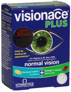 VISIONACE Plus tabletes + kapsulas, 56 gab.