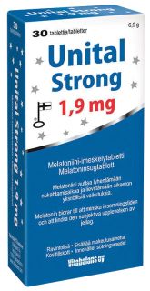 VITABALANS Unital Strong 1.9 mg tabletes, 30 gab.