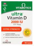 VITABIOTICS Ultra Vitamin D 2000 IU tabletes, 96 gab.