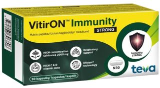 VITIRON Immunity Strong kapsulas, 30 gab.