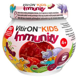 VITIRON Kids Immunity pastilas, 50 gab.