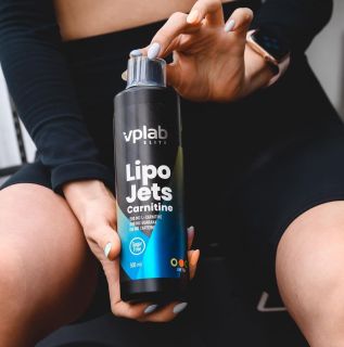 VPLAB Lipo Jets Carnitine Lime Tea tauku dedzinātājs, 500 ml