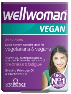 WELLWOMAN Vegan tabletes, 30 gab.