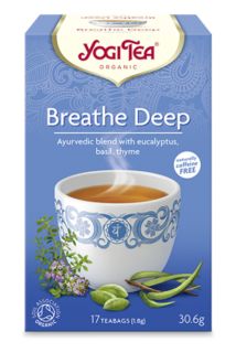 YOGI TEA Breathe Deep 1,8 g tēja maisiņos, 17 gab.