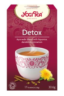 YOGI TEA Detox tēja maisiņos, 17 gab.