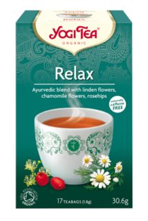 YOGI TEA Relax tēja maisiņos, 17 gab.