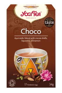 YOGI TEA Šokolādes tēja maisiņos, 15 gab.