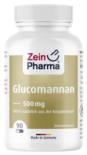 ZEINPHARMA Glucomannan 500 mg kapsulas, 90 gab.